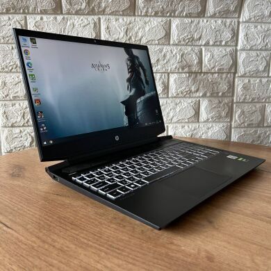 Игровой ноутбук Б-класс HP Pavilion Gaming 16-a0800nd / 16.1" (1920x1080) IPS / Intel Core i5-10300H (4 (8) ядер по 2.5 - 4.5 GHz) / 8 GB DDR4 / 512 GB SSD / nVidia GeForce GTX 1650, 4 GB GDDR5, 192-bit / WebCam