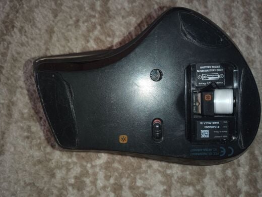 Бездротова миша Logitech Performance MX Black / оптична / 6 клавіш / чорна