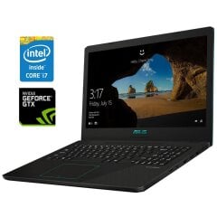 Игровой ноутбук Б-класс Asus VivoBook 15 K570UD / 15.6" (1920x1080) IPS / Intel Core i7-8550U (4 (8) ядра по 1.8 - 4.0 GHz) / 8 GB DDR4 / 128 GB SSD NVMe + 500 GB HDD / nVidia GeForce GTX 1050, 2 GB GDDR5, 128-bit / WebCam