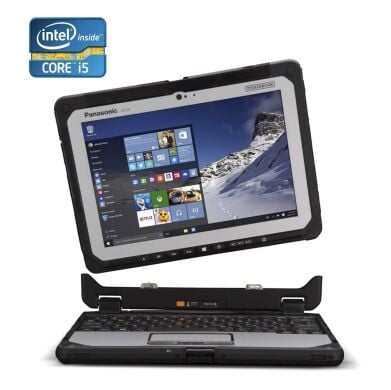Захищений нетбук-трансформер Panasonic Toughbook CF-20 MK2 / 10.1" (1920x1200) IPS Touch / Intel Core i5-7Y57 (2 (4) ядра по 1.2 - 3.3 GHz) / 8 GB DDR3 / 256 GB SSD / Intel HD Graphics 615 / WebCam / Win 10 Pro Захищений нетбук-трансформер Panasonic Toughbook CF-20 MK2 / 10.1" (1920x1200) IPS Touch / Intel Core i5-7Y57 (2 (4) ядра по 1.2 - 3.3 GHz) / 8 GB DDR3 / 256 GB SSD / Intel HD Graphics 615 / WebCam / Win 10 Pro