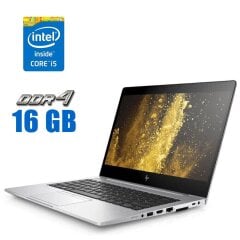 Ноутбук-трансформер HP EliteBook 830 G6 x360 / 13.3" (1920x1080) IPS Touch / Intel Core i5-8365U (4 (8) ядра по 1.6 - 4.1 GHz) / 16 GB DDR4 / 240 GB SSD / Intel UHD Graphics 630 / WebCam