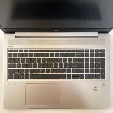 Ультрабук HP ProBook 450 G7 / 15.6" (1920x1080) IPS / Intel Core i5-10210U (4 (8) ядра по 1.6 - 4.2 GHz) / 16 GB DDR4 / 256 GB SSD / Intel UHD Graphics / WebCam / TouchID
