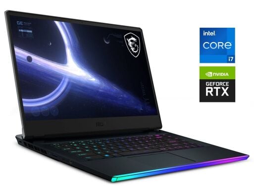 Игровой ноутбук Б-класс MSI GE66 Raider 11UG / 15.6" (2560x1440) IPS / Intel Core i7-11800H (8 (16) ядер по 2.3 - 4.6 GHz) / 32 GB DDR4 / 1000 GB SSD / nVidia GeForce RTX 3070, 8 GB GDDR6, 256-bit / WebCam