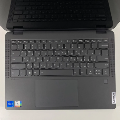 Ноутбук-трансформер Б-клас Lenovo IdeaPad Flex 5 14IAU7 / 14" (1920x1080) IPS Touch / Intel Core i5-1235U (10 (12) ядер по 3.3 - 4.4 GHz) / 8 GB DDR4 / 256 GB SSD / Intel Iris Xe Graphics / WebCam / TouchID Ноутбук-трансформер Б-клас Lenovo IdeaPad Flex 5 14IAU7 / 14" (1920x1080) IPS Touch / Intel Core i5-1235U (10 (12) ядер по 3.3 - 4.4 GHz) / 8 GB DDR4 / 256 GB SSD / Intel Iris Xe Graphics / WebCam / TouchID