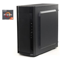 ПК Frontier Warlock Tower / AMD Ryzen 3 2200G (4 ядра по 3.5 - 3.7 GHz) / 8 GB DDR4 / 128 GB SSD + 500 GB HDD / AMD Radeon Vega 8 Graphics / 450W