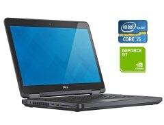 Ноутбук Dell Latitude E5440 / 14" (1600x900) TN / Intel Core i5-4310U (2 (4) ядра по 2.0 - 3.0 GHz) / 8 GB DDR3 / 128 GB SSD / nVidia GeForce GT 720M, 2 GB DDR3, 64-bit / WebCam / DVD-ROM / Win 10 Pro