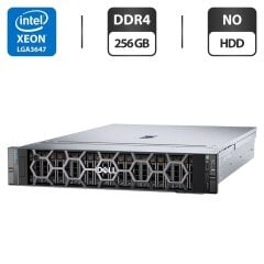 Сервер Dell PowerEdge R740XD 2U Rack / 2x Intel Xeon Gold 6138 (20 (40) ядер по 2.0 - 3.7 GHz) / 256 GB DDR4 / Без HDD / iDRAC9 / 2x 750W