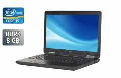 Ноутбук Dell Latitude E5540 / 15.6" (1366x768) TN / Intel Core i5-4310U (2 (4) ядра по 2.0 - 3.0 GHz) / 8 GB DDR3 / 256 GB SSD / nVidia GeForce GT 720M, 2 GB DDR3, 64-bit / WebCam / Windows 10