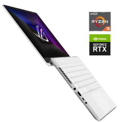 Игровой ультрабук Asus ROG Zephyrus G14 GA402XY / 14" (2560x1600) IPS / AMD Ryzen 9 7940HS (8 (16) ядер по 4.0 - 5.2 GHz) / 32 GB DDR5 / 1000 GB SSD NVMe / nVidia GeForce RTX 4090, 16 GB GDDR6, 256-bit / WebCam