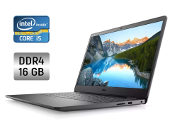Ноутбук Dell Inspiron 3501 / 15.6" (1920x1080) IPS / Intel Core i5-1035G1 (4 (8) ядра 1.0 - 3.6 GHz) / 16 GB DDR4 / 512 GB SSD M.2 / Intel UHD Graphics / WebCam / Win 10 Pro
