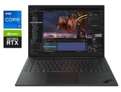 Ігровий ультрабук Б-клас Lenovo ThinkPad P1 Gen 6 / 16" (2560x1600) IPS / Intel Core i7-13700H (14 (20) ядер по 3.7 - 5.0 GHz) / 32 GB DDR5 / 1000 GB SSD M.2 / nVidia RTX 2000 Ada, 8 GB GDDR6, 128-bit / WebCam / Win 11 Pro
