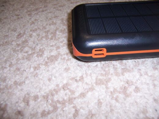 Новий Power Bank PSOOO PS-157 Solar Power / 30000 mAh / 10.5W / 5V/2.1A