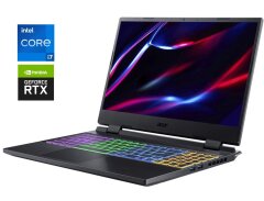 Ігровий ноутбук Acer Nitro 5 AN515-58-76ND / 15.6" (1920x1080) IPS / Intel Core i7-12700H (14 (20) ядер по 3.5 - 4.7 GHz) / 16 GB DDR4 / 480 GB SSD / nVidia GeForce RTX 3060, 6 GB GDDR6, 192-bit / WebCam