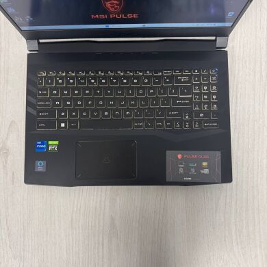 Ігровий ноутбук Б-клас MSI Pulse GL66 12UGKV / 15.6" (1920x1080) IPS / Intel Core i7-12700H (14 (20) ядер по 3.5 - 4.7 GHz) / 16 GB DDR5 / 512 GB SSD NVMe / nVidia GeForce RTX 3070, 8 GB GDDR6, 256-bit / WebCam Ігровий ноутбук Б-клас MSI Pulse GL66 12UGKV / 15.6" (1920x1080) IPS / Intel Core i7-12700H (14 (20) ядер по 3.5 - 4.7 GHz) / 16 GB DDR5 / 512 GB SSD NVMe / nVidia GeForce RTX 3070, 8 GB GDDR6, 256-bit / WebCam
