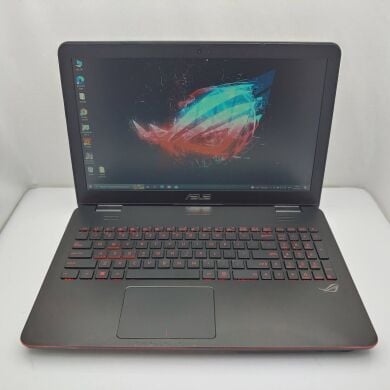 Игровой ноутбук Asus ROG GL551JM / 15.6" (1920х1080) IPS / Intel Core i7-4710HQ (4 (8) ядра по 2.5 - 3.5 GHz) / 16 GB DDR3 / 512 GB SSD+240 GB SSD / nVidia GeForce GTX 860M, 2 GB GDDR5, 128-bit / WebCam / DVD-ROM Игровой ноутбук Asus ROG GL551JM / 15.6" (1920х1080) IPS / Intel Core i7-4710HQ (4 (8) ядра по 2.5 - 3.5 GHz) / 16 GB DDR3 / 512 GB SSD+240 GB SSD / nVidia GeForce GTX 860M, 2 GB GDDR5, 128-bit / WebCam / DVD-ROM