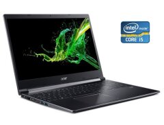 Ноутбук Acer Aspire 7 A715-74G / 15.6" (1920x1080) IPS / Intel Core i5-9300H (4 (8) ядра по 2.4 - 4.1 GHz) / 8 GB DDR4 / 512 GB SSD / Intel UHD Graphics 630 / WebCam / Win 10 Home