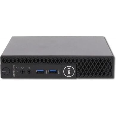 Неттоп Dell OptiPlex 3070 Micro USFF / Intel Core i5-10500T (6 (12) ядер по 2.3 - 3.8 GHz) / 8 GB DDR4 / 256 GB SSD / Intel UHD Graphics 630