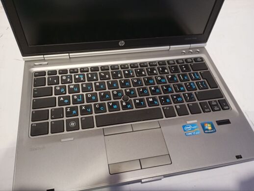 Нетбук HP EliteBook 2560p / 12.5" (1366x768) TN / Intel Core i7-2620M (2 (4) ядра по 2.7 - 3.4 GHz) / 8 GB DDR3 / 240 GB SSD / Intel HD Graphics 3000 / WebCam / DVD-RW