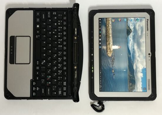 Захищений нетбук-трансформер Panasonic Toughbook CF-20 MK2 / 10.1" (1920x1200) IPS Touch / Intel Core i5-7Y57 (2 (4) ядра по 1.2 - 3.3 GHz) / 8 GB DDR3 / 256 GB SSD / Intel HD Graphics 615 / WebCam / Win 10 Pro Захищений нетбук-трансформер Panasonic Toughbook CF-20 MK2 / 10.1" (1920x1200) IPS Touch / Intel Core i5-7Y57 (2 (4) ядра по 1.2 - 3.3 GHz) / 8 GB DDR3 / 256 GB SSD / Intel HD Graphics 615 / WebCam / Win 10 Pro