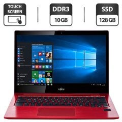 Ультрабук Б-клас Fujitsu LifeBook U904 / 14" (3200x1800) IPS Touch / Intel Core i7-4600U (2 (4) ядра по 2.1 - 3.3 GHz) / 10 GB DDR3 / 128 GB SSD / Intel HD Graphics 4400 / WebCam