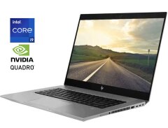 Мобильная рабочая станция HP ZBook Studio G5 / 15.6" (1920x1080) IPS / Intel Core i9-9980HK (8 (16) ядер по 2.4 - 5.0 GHz) / 16 GB DDR4 / 256 GB SSD / nVidia Quadro P2000, 4 GB GDDR5, 128-bit / WebCam / Win 11 Pro