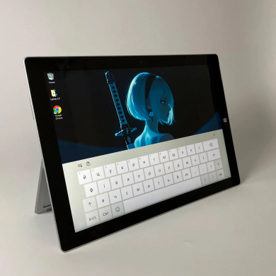 Нетбук-трансформер Microsoft Surface Pro 3 / 12" (2160x1440) IPS Touch / Intel Core i7-4650U (2 (4) ядра по 1.7 - 3.3 GHz) / 8 GB DDR3 / 512 GB SSD / Intel HD Graphics 5000 / WebCam