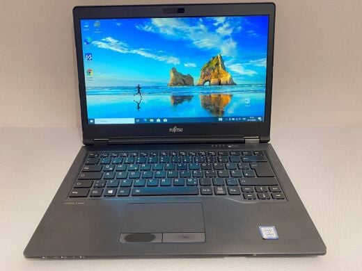 Ноутбук Б-клас Fujitsu LifeBook U748 / 14" (1920x1080) IPS / Intel Core i5-7200U (2 (4) ядра по 2.5 - 3.1 GHz) / 8 GB DDR4 / 256 GB SSD / Intel HD Graphics 620 / WebCam Ноутбук Б-клас Fujitsu LifeBook U748 / 14" (1920x1080) IPS / Intel Core i5-7200U (2 (4) ядра по 2.5 - 3.1 GHz) / 8 GB DDR4 / 256 GB SSD / Intel HD Graphics 620 / WebCam