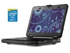 Защищенный ноутбук Б-класс Dell Latitude 5414 Rugged / 14" (1920x1080) TN / Intel Core i7-6600U (2 (4) ядра по 2.6 - 3.4 GHz) / 16 GB DDR4 / 256 GB SSD / Intel HD Graphics 520 / WebCam / Win 11 Pro