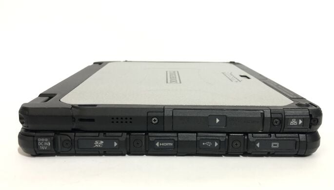 Захищений нетбук-трансформер Panasonic Toughbook CF-20 MK2 / 10.1" (1920x1200) IPS Touch / Intel Core i5-7Y57 (2 (4) ядра по 1.2 - 3.3 GHz) / 8 GB DDR3 / 256 GB SSD / Intel HD Graphics 615 / WebCam / Win 10 Pro Захищений нетбук-трансформер Panasonic Toughbook CF-20 MK2 / 10.1" (1920x1200) IPS Touch / Intel Core i5-7Y57 (2 (4) ядра по 1.2 - 3.3 GHz) / 8 GB DDR3 / 256 GB SSD / Intel HD Graphics 615 / WebCam / Win 10 Pro