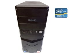 ПК Delux Tower / Intel Core i5-2400S (4 ядра по 2.5 - 3.3 GHz) / 8 GB DDR3 / 320 GB HDD / Intel HD Graphics 2000 / 400W