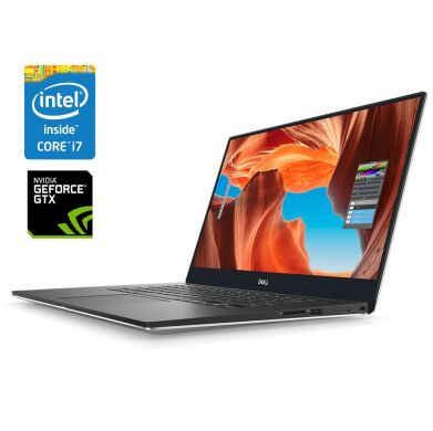 Ігровий ультрабук Dell XPS 15 7590 / 15.6" (3840x2160) IPS Touch / Intel Core i7-9750H (6 (12) ядер по 2.6 - 4.5 GHz) / 32 GB DDR4 / 1000 GB SSD NVMe / nVidia GeForce GTX 1650, 4 GB GDDR5, 128-bit / WebCam / Win 11 Pro