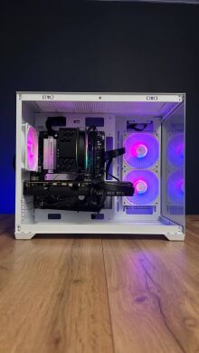 Збірка під замовлення: ігровий ПК Gamdias Aura GC10M ARGB White Tower / AMD Ryzen 5 7500F (6 (12) ядер по 3.7 - 5.0 GHz) / 32 GB DDR5 / 1000 GB SSD M.2 / nVidia GeForce RTX 3080, 10 GB GDDR6X, 320-bit / 850W