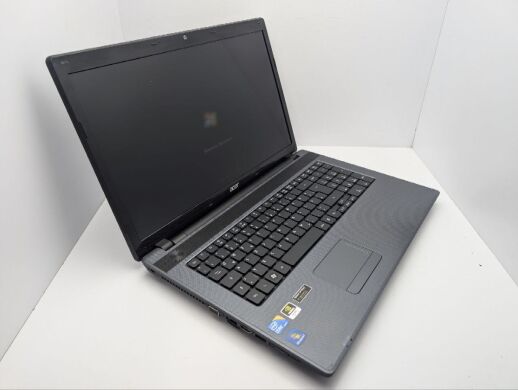Ноутбук Acer Aspire 7739G / 17.3" (1600x900) TN / Intel Core i3-380M (2 (4) ядра по 2.5 GHz) / 6 GB DDR3 / 500 GB HDD / nVidia GeForce 610M, 1 GB GDDR3, 64-bit / WebCam / DVD-ROM