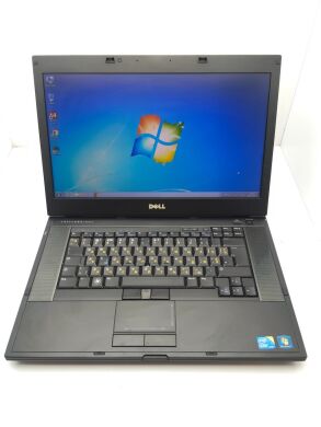 Ноутбук Dell Latitude E6510 / 15.6" (1366x768) TN / Intel Core i5-560M (2 (4) ядра по 2.6 - 3.2 GHz) / 6 GB DDR3 / 500 GB HDD / nVidia NVS 3100M, 512 MB GDDR3, 64-bit / DVD-ROM / АКБ не тримає Ноутбук Dell Latitude E6510 / 15.6" (1366x768) TN / Intel Core i5-560M (2 (4) ядра по 2.6 - 3.2 GHz) / 6 GB DDR3 / 500 GB HDD / nVidia NVS 3100M, 512 MB GDDR3, 64-bit / DVD-ROM / АКБ не тримає