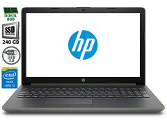 Ноутбук HP 15-r264dx / 15.6" (1366x768) HD TN Touchscreen / Intel Core i3-5010U 5th Gen (2 (4) ядра по 2.1GHz) / 8 GB DDR3 / 240 GB SSD / Intel HD Graphics 5500 / DVD / WebCam