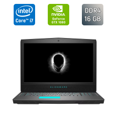 Игровой ноутбук Б-класс Dell Alienware 17 R5 / 17.3" (1920x1080) IPS / Intel Core i7-8750H (6 (12) ядра по 2.2 - 4.1 GHz) / 16 GB DDR4 / 256 GB SSD + 1000 GB HDD / nVidia GeForce GTX 1080, 8 GB GDDR5X, 256-bit / WebCam / HDMI