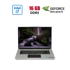 Игровой ноутбук Б-класс Gigabyte Aero 16 XE5 / 16" (3840x2400) OLED / Intel Core i7-12700H (14 (20) ядер по 3.5 - 4.7 GHz) / 16 GB DDR5 / 256 GB SSD+256 GB SSD / nVidia GeForce RTX 3070 Ti, 8 GB GDDR6, 256-bit / WebCam
