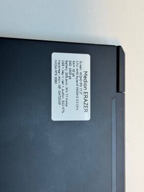 Игровой ноутбук Б-класс Medion Erazer Beast X25-MD 63835 / 17.3" (1920x1080) IPS / AMD Ryzen 9 5900HX (8 (16) ядер по 3.3 - 4.6 GHz) / 32 GB DDR4 / 2000 GB SSD NVMe / nVidia GeForce RTX 3080, 16 GB GDDR6, 256-bit / WebCam