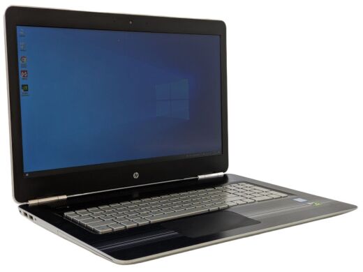 Игровой ноутбук HP Pavilion 17-ab207ur / 17.3" (1920x1080) IPS / Intel Core i5-7300HQ (4 ядра по 2.5 - 3.5 GHz) / 8 GB DDR4 / 1000 GB HDD / nVidia GeForce GTX 1050, 2 GB GDDR5, 128-bit / WebCam / DVD-ROM
