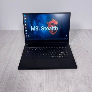 Ігровий ноутбук MSI Stealth GS66 12UGS / 15.6" (1920x1080) IPS / Intel Core i9-12900H (14 (20) ядер по 3.8 - 5.0 GHz) / 32 GB DDR5 / 1000 GB SSD / nVidia GeForce RTX 3070 Ti, 8 GB GDDR6, 256-bit / WebCam