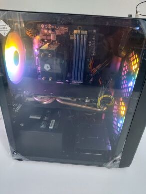 Комплект ПК: AeroCool Tower NEW / Intel Core i7-2600K (4 (8) ядра по 3.4 - 3.8 GHz) / 16 GB DDR3 / 512 GB SSD NEW + 500 GB HDD / AMD Radeon R9 290, 4 GB GDDR5, 512-bit + Монітор LG 24MB35PM-B / 24" (1920x1080) IPS / VGA / DVI + Кабелі підключення