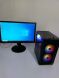 Комплект ПК: AeroCool Tower NEW / Intel Core i7-2600K (4 (8) ядра по 3.4 - 3.8 GHz) / 16 GB DDR3 / 512 GB SSD NEW + 500 GB HDD / AMD Radeon R9 290, 4 GB GDDR5, 512-bit + Монітор LG 24MB35PM-B / 24" (1920x1080) IPS / VGA / DVI + Кабелі підключення купити