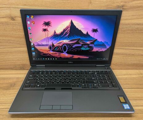 Мобільна робоча станція Dell Precision 7540 / 15.6" (1920x1080) IPS / Intel Core i7-9850H (6 (12) ядер по 2.6 - 4.6 GHz) / 32 GB DDR4 / 512 GB SSD / nVidia Quadro RTX 3000, 6 GB GDDR6, 192-bit / WebCam / TouchID / Windows 10