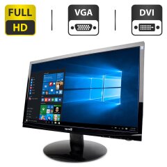 Монітор Б-клас Terra 2211W / 22" (1920x1080) TN / VGA, DVI / VESA 100x100 + Кабелі (VGA або DVI на вибір) та живлення