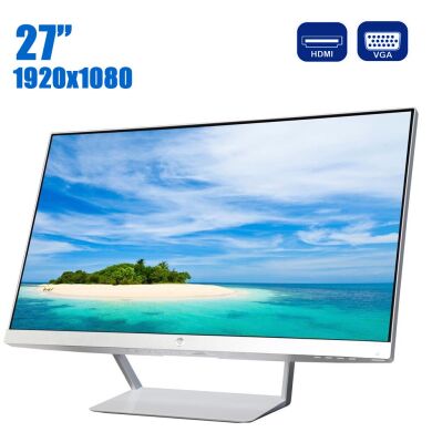 Монитор HP Pavilion 27xw / 27" (1920x1080) IPS / VGA, HDMI 