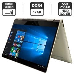 Ноутбук-трансформер Б-клаcс HP Envy x360 15m-bp012dx / 15.6" (1920x1080) IPS Touch / Intel Core i5-7200U (2 (4) ядер по 2.5 - 3.1 GHz) / 12 GB DDR4 / 256 GB SSD + 320 GB HDD / Intel HD Graphics 620 / WebCam / Windows 10 Pro