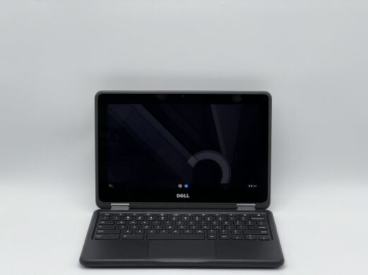 Ноутбук-трансформер Б-класс Dell Chromebook 11-3189 2-in-1 / 11.6" (1366x768) IPS Touch / Intel Celeron N3060 (2 ядра по 1.6 - 2.48 GHz) / 4 GB DDR3 / 32 GB eMMC / Intel HD Graphics 400 / WebCam / Chrome OS