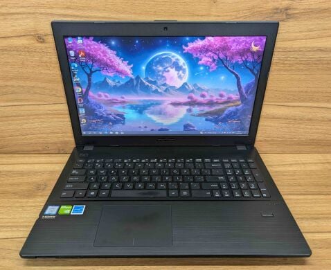 Ноутбук Б-класс Asus Pro P2540U / 15.6" (1920x1080) IPS / Intel Core i7-8550U (4 (8) ядра по 1.8 - 4.0 GHz) / 20 GB DDR4 / 256 GB SSD + 500 GB HDD / nVidia GeForce MX110, 2 GB GDDR5, 64-bit / WebCam / TouchID / Windows 10