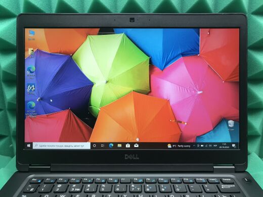 Ноутбук Б-клас Dell Latitude 5490 / 14" (1920x1080) IPS / Intel Core i5-7300U (2 (4) ядра по 2.6 - 3.5 GHz) / 4 GB DDR4 / 128 GB SSD / Intel HD Graphics 620 / WebCam / USB 3.1 / HDMI / Windows 10 ліцензія