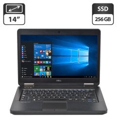 Ноутбук Б-класс Dell Latitude E5440 / 14" (1366x768) TN / Intel Core i3-4010U (2 (4) ядра по 1.7 GHz) / 8 GB DDR3 / 256 GB SSD / Intel HD Graphics 4400 / WebCam / DVD-ROM / АКБ не держит